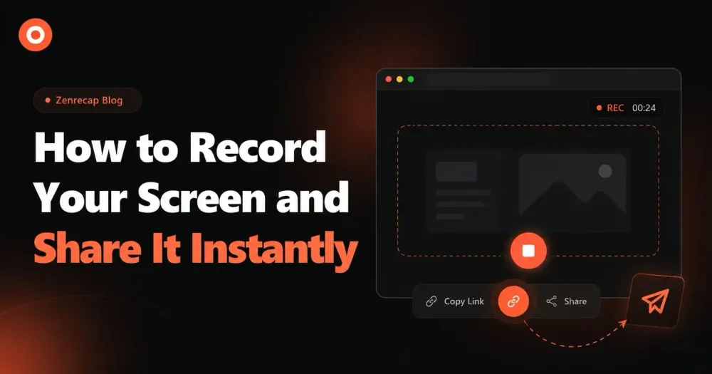How to Record Your Screen and Share It Instantly